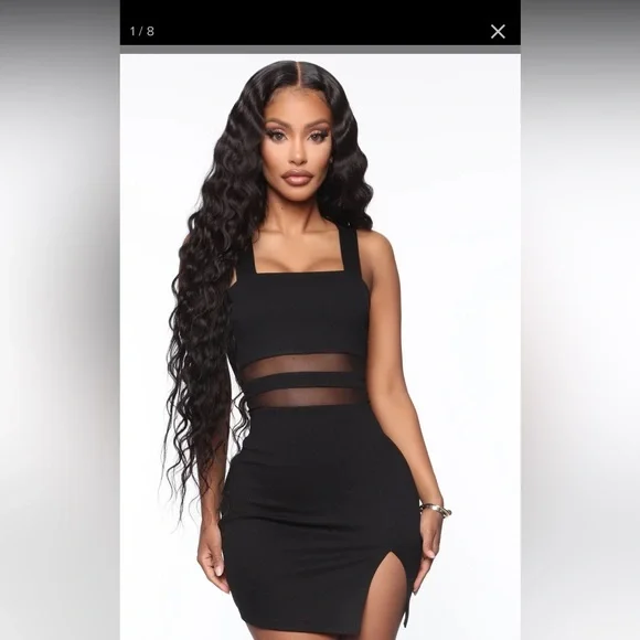 Women's Fashion Nova Let's Mingle Bodycon Dress NWT - Picture 1 of 3
